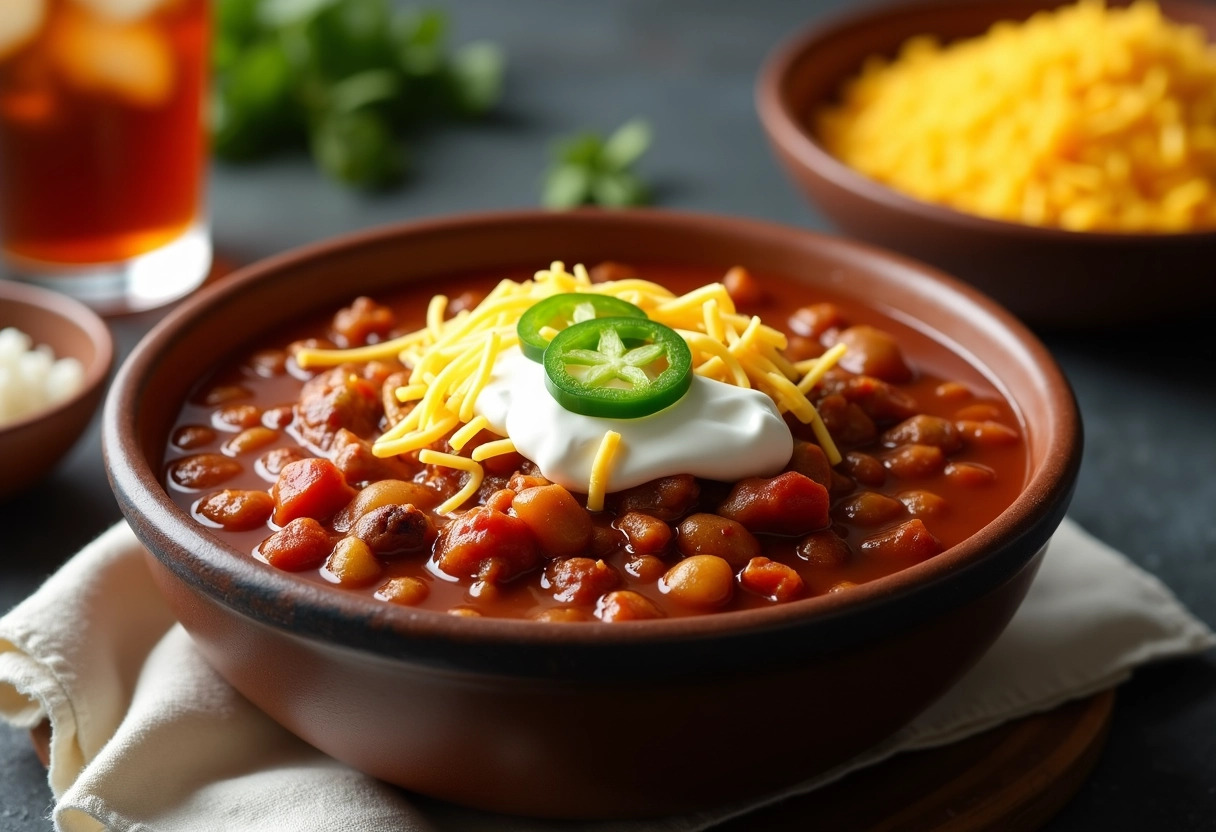 chili con carne accompagnement